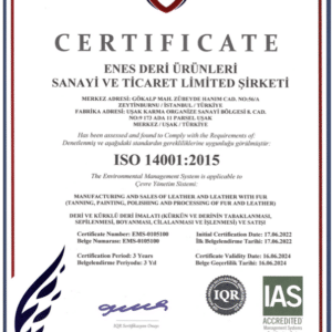 Enes-Deri-ISO-14001-Sertifika
