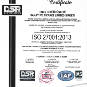 Enes-Deri-ISO-27001-Sertifika